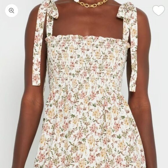 O.P.T Cara Floral Midi Dress Size XS 41695 - Picture 2 of 12